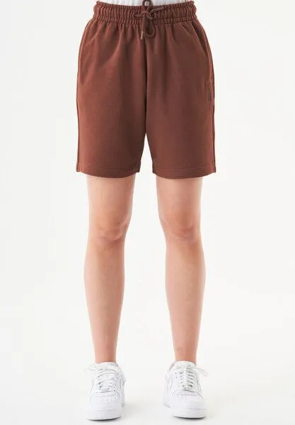 ORGANICATION ORGANICATION Damen ESSENTIALS-SHEYMA- Shorts aus Bio-Baumwolle, Coffee brown, – Produktbild 1 von 4