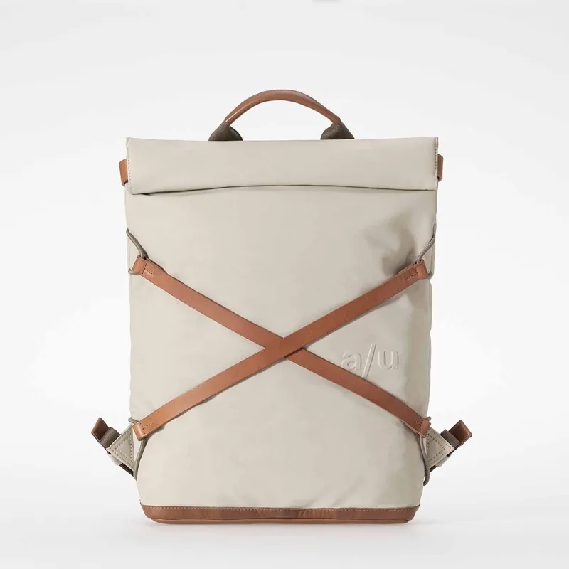 aunts & uncles aunts & uncles Japan Yokohama Rolltop Rucksack mit 13" Notebookfach dust, Beige, – Produktbild 1 von 1