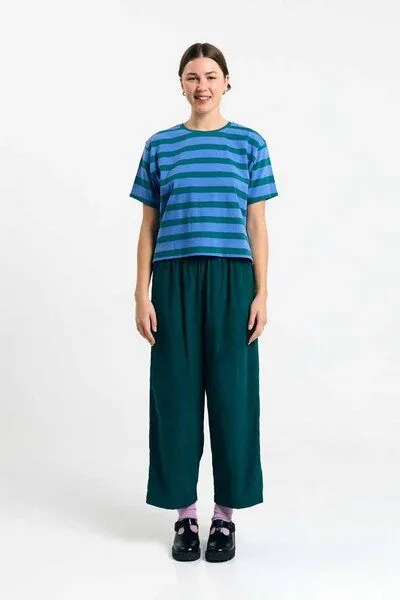 SUITE13LAB Suite13lab T-Shirt ISQUIA, Stripes green, – Produktbild 3 von 4
