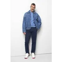 M 5 BY MEYER M 5 BY MEYER Sportliche Chino im Jersey Look, Blau (blau), – Produktbild 2 von 5