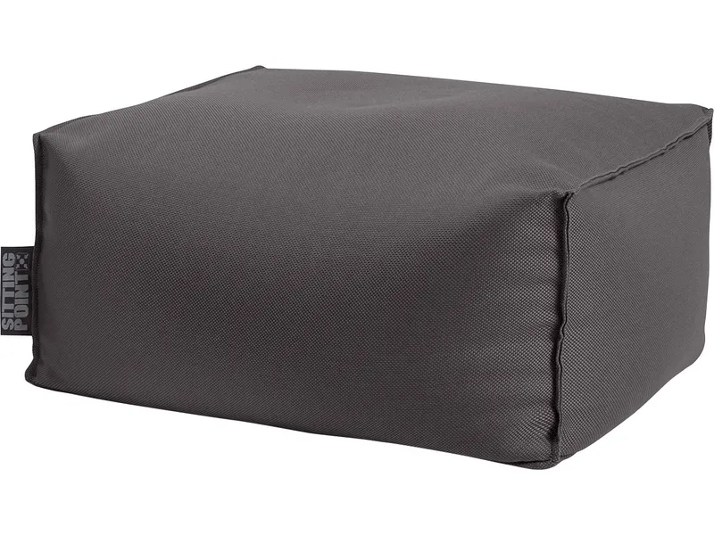 Sitzsack "Roll Korfu" outdoor, 55 x 65 x 35 cm, Anthrazit, – Produktbild 1 von 1