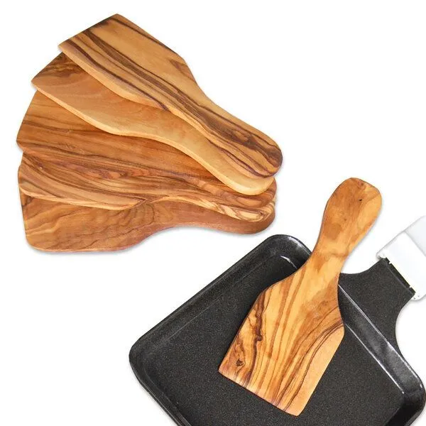 Olivenholz erleben Olivenholz erleben Raclette-Schieber aus Olivenholz – Produktbild 1 von 3
