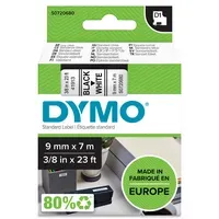 Dymo Original D1-Schriftband für LabelManger, Polyester, 9mm x 7m, schwarz auf weiß – Produktbild 3 von 4