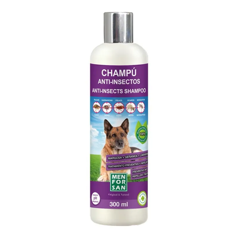 MENFORSAN MENFORSAN Anti-Insekten-Hundeshampoo (300 ml) – Produktbild 1 von 2