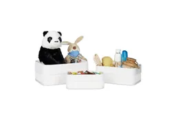 RELAXDAYS RELAXDAYS Aufbewahrungskorb Bad 3 teiliges Set (3 St) – Produktbild 1 von 1