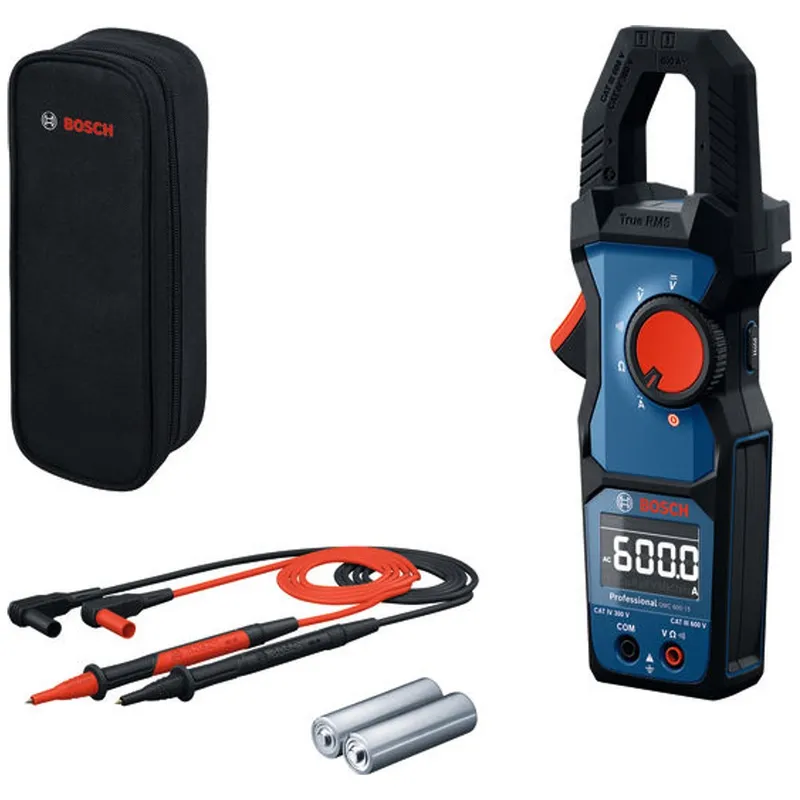 Bosch Professional Bosch Professional Bosch Strommesszange GMC 600-15, incl. Zubehör, Tasche – Produktbild 1 von 1