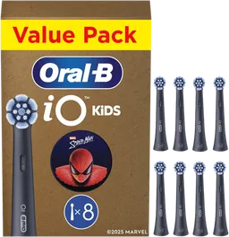 Oral-B Oral-B Aufsteckbürsten iO Kids Spiderman 8er Aufsteckbürsten – Produktbild 1 von 1