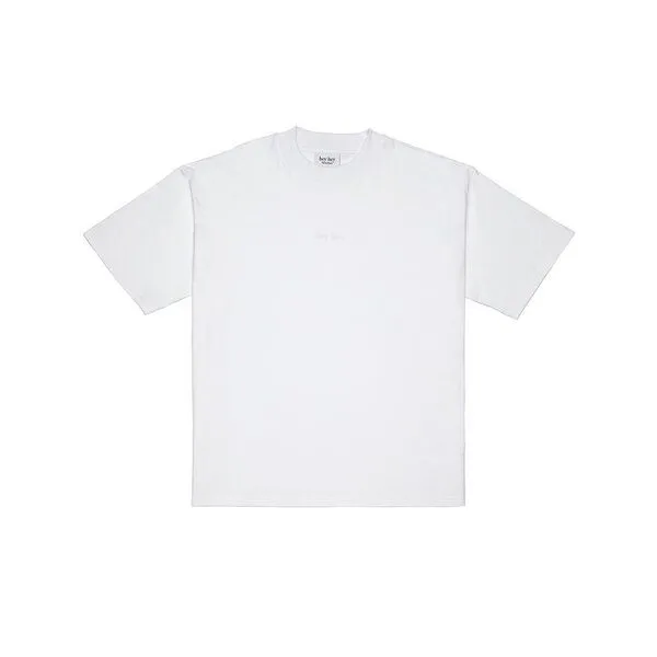 hey hey studios hey hey studios Damen Oversize T-Shirt „Essential Weiß“ aus Bio-Baumwolle, Weiß, – Produktbild 3 von 4