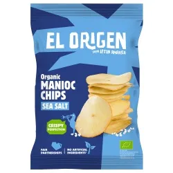 el origen food Maniok-Chips, gesalzen – Produktbild 1 von 1