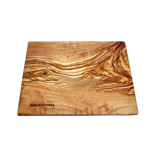 NATUREHOME NATUREHOME Kuchen-Teller Frühstücksbrett Olivenholz 25x15 cm und Sets – Produktbild 6 von 7