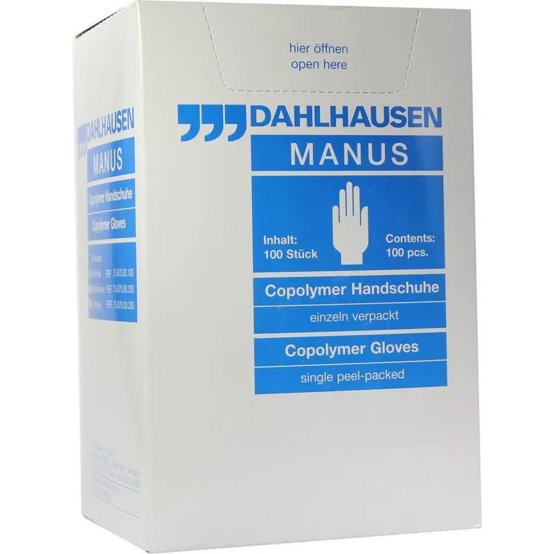 P. J. Dahlhausen COPOLYMER Handschuhe steril Gr.S 100 St Handschuhe – Produktbild 1 von 1