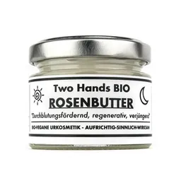 Two Hands BIO Two Hands BIO Rosenbutter aus echter Bio-Rose & Bio-Sheabutter - Bio Vegan – Produktbild 1 von 1
