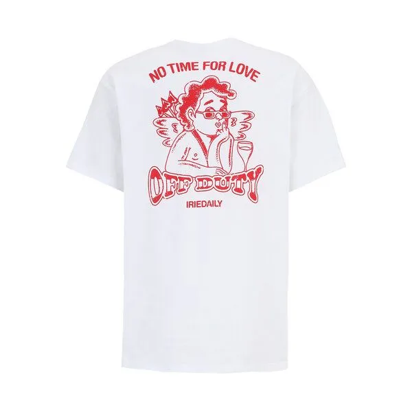 Iriedaily Iriedaily No Love T-Shirt, Weiß, – Produktbild 2 von 4