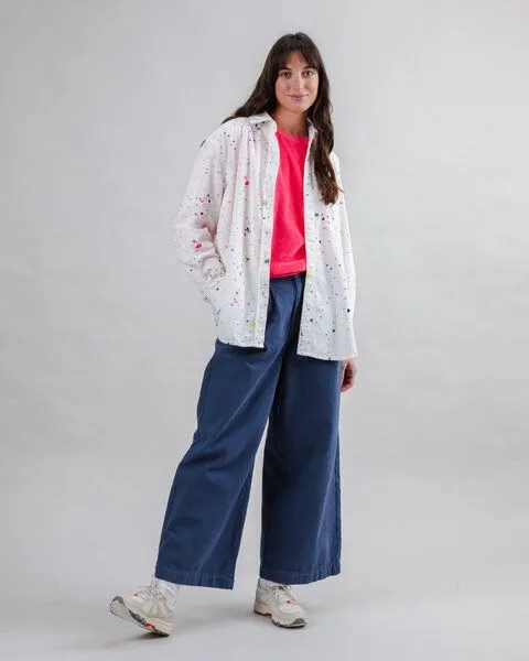 Brava Fabrics Brava Fabrics Bundfalten-Hose, Indigo, – Produktbild 3 von 3