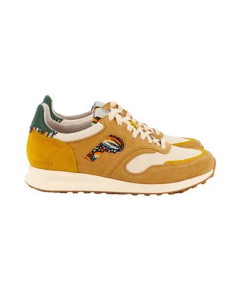 PANAFRICA PANAFRICA Arusha - Unisex Recycling Sneaker, Kiwano (gelb), – Produktbild 1 von 4