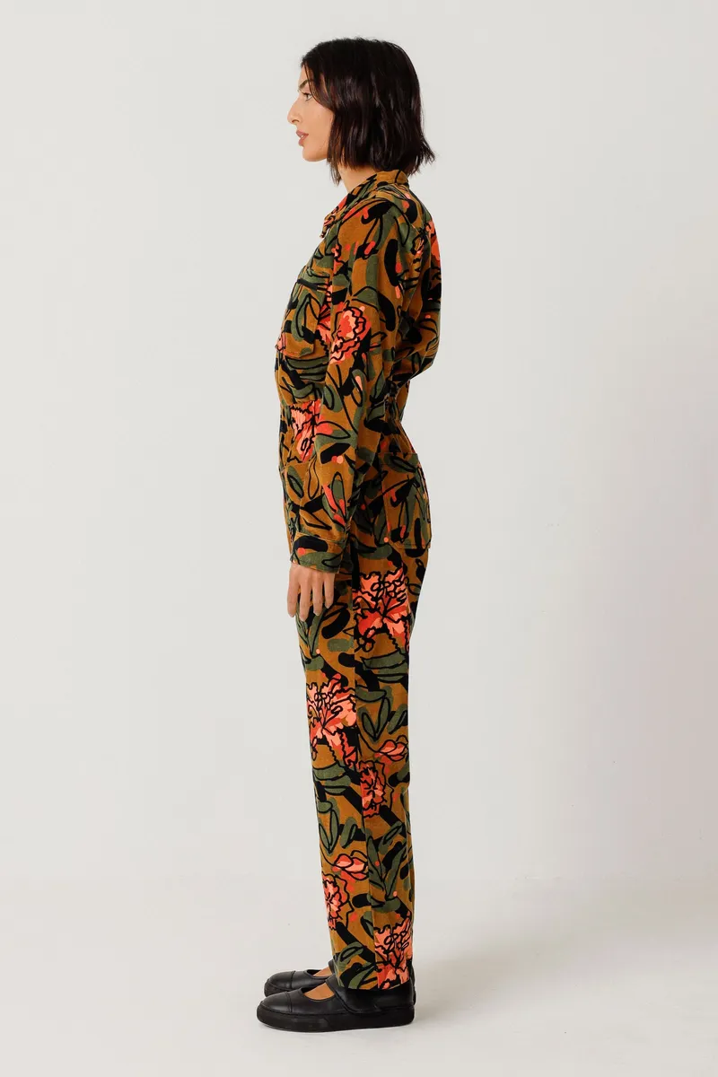 SKFK SKFK Damen vegan Jumpsuit Argi Mehrfarbig, Hellbraun, – Produktbild 2 von 2