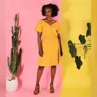 ManduTrap ManduTrap Tencel Kleid Alani in Gelb – Produktbild 1 von 1
