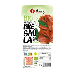 Wheaty veganer Aufschnitt Bresaola Art, BIO, 60g – Produktbild 1 von 1
