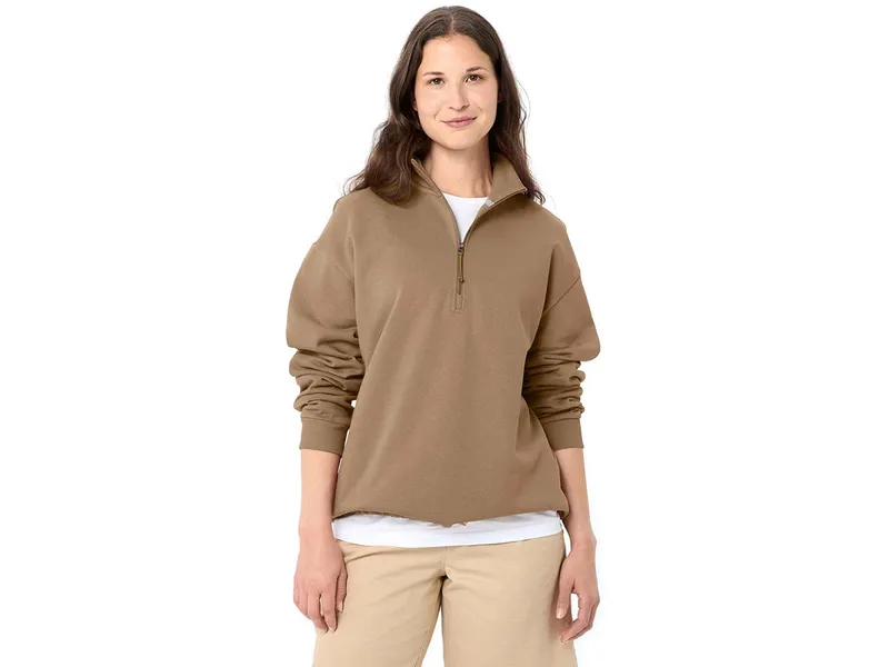 Vaude VAUDE Pullover Women's Redmont HZ Pullover, Oat, – Produktbild 1 von 5