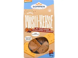 Sommer SOMMER Bio-Müsli-Keks aus Dinkel mit Haselnüssen, 150 g – Produktbild 1 von 1