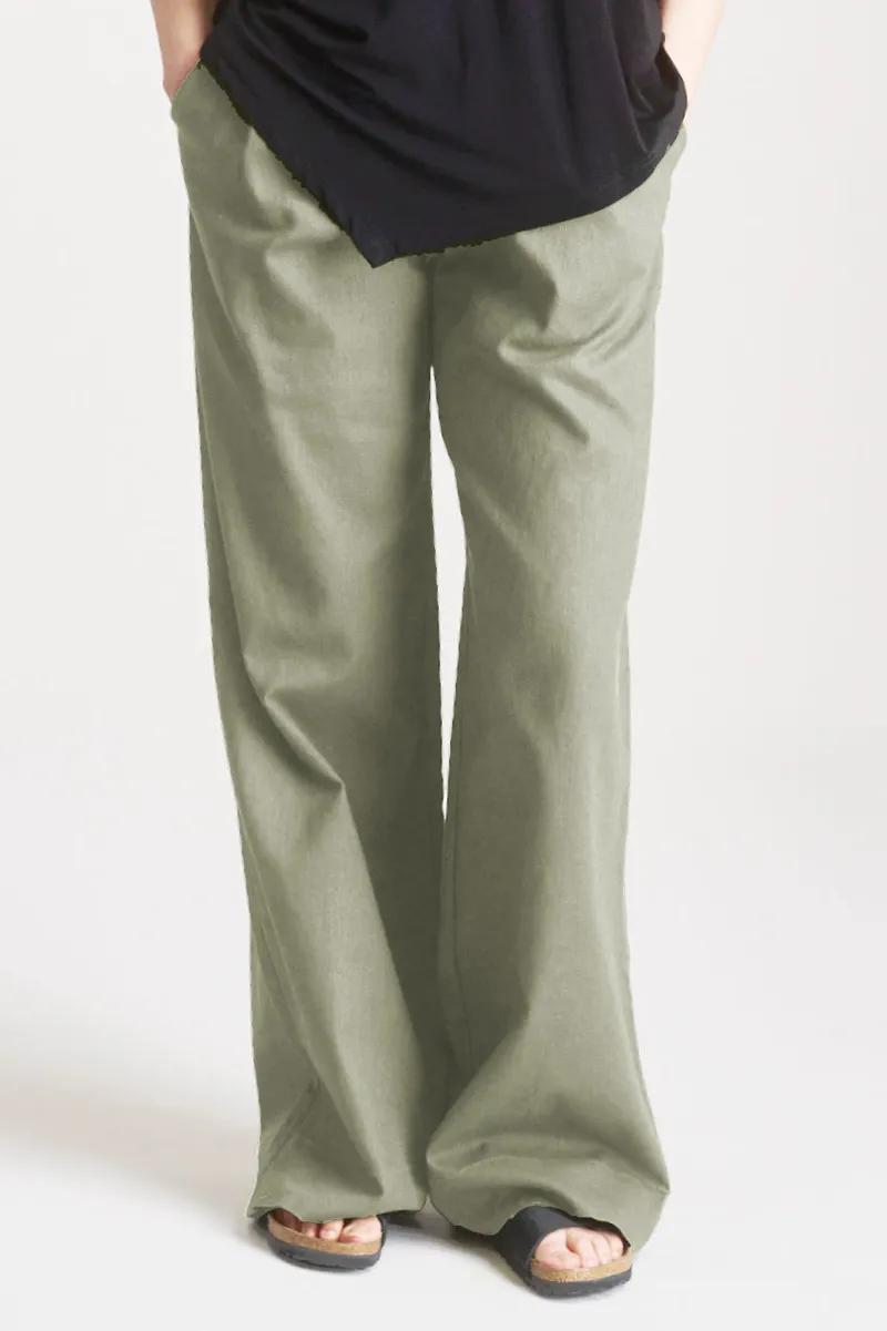 KOMODO KOMODO Damen vegan Hose Löwe Salbei, Hellgrün, – Produktbild 1 von 1