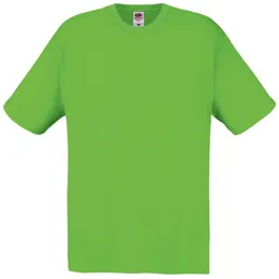 Fruit Of The Loom Fruit of the Loom Cotton Classics-16.1082 T-Shirt Gr. L lime – Produktbild 1 von 1