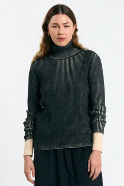 SUITE13LAB SUITE13LAB Damen vegan Pullover Muge Schwarz – Produktbild 1 von 1