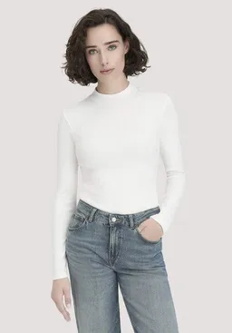 hessnatur hessnatur Rib Longsleeve Slim aus Bio-Baumwolle – Produktbild 1 von 1