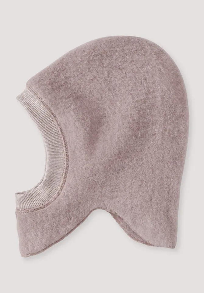hessnatur hessnatur Fleecemütze aus reiner Bio-Baumwolle (1-St), Lila, – Produktbild 1 von 1