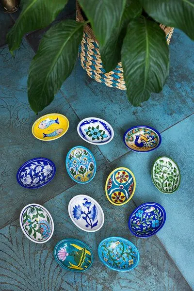 Tranquillo Tranquillo Seifenschale Blue Pottery, Mehrfarbig, – Produktbild 5 von 5