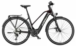 KTM KTM MACINA SPORT SX ELITE - 28 Zoll 400Wh 10K Trapez - transparent red (grey+chrome orange) – Produktbild 1 von 1