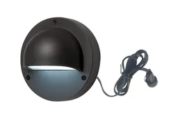 woodstore24 Wandleuchte SARIN, 140 (H) x 140 (B) mm, 1 Watt, schwarz – Produktbild 1 von 1