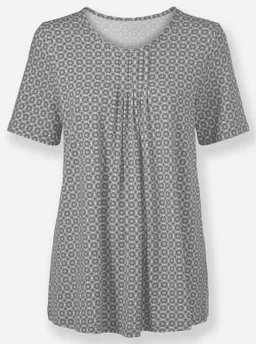 Witt Tunikashirt grau-weiß-bedruckt – Produktbild 1 von 1