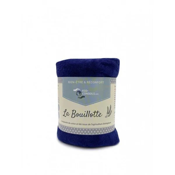 Eco-Conseil Eco-Conseil Wärmekissen aus Bio-Baumwolle, Marineblau, – Produktbild 1 von 6