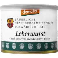 Bäuerliche Erzeugergemeinschaft Schwäbisch Hall Bäuerliche Erzeugergemeinschaft Schwäbisch Hall Bio-Leberwurst, 200 g – Produktbild 1 von 1