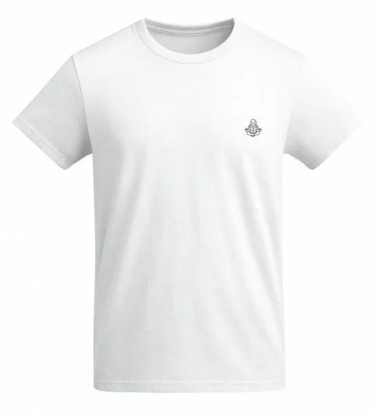 vis wear vis wear Schildkröte im Yoga Flow - Organic Shirt, Weiss, – Produktbild 4 von 4