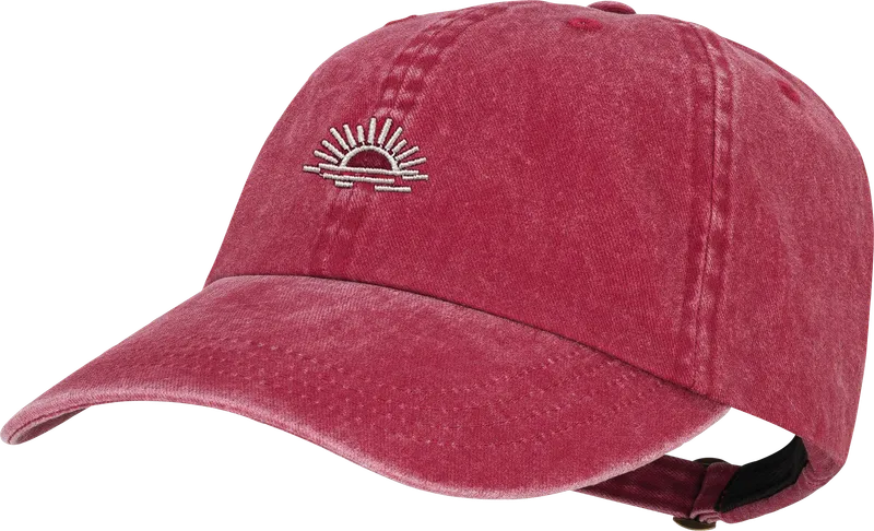 PAC P.A.C Washdyo + Washed Organic Cotton Dad Cap rot Einheitsgröße - Hüte & Mützen von PAC, Rot, – Produktbild 1 von 1