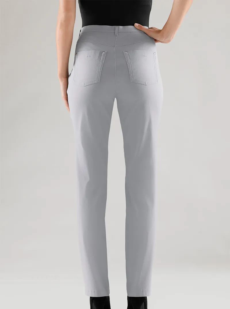 Stehmann Comfort line 5-Pocket-Hose, Silbergrau, – Produktbild 3 von 3