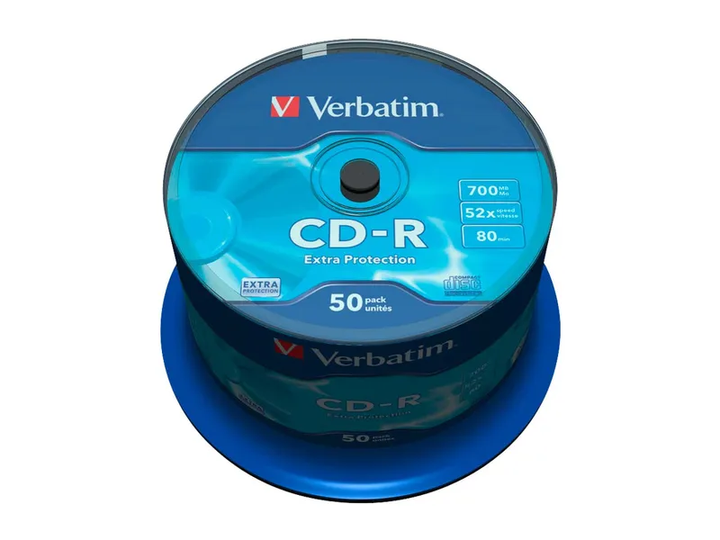 Verbatim Verbatim Rohlinge 'Extra Protection' CD-R, 50 Stk. – Produktbild 2 von 4