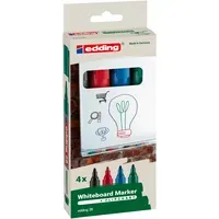 Edding 4er Set edding Whiteboardmarker "28 EcoLine" farbig sortiert – Produktbild 3 von 3