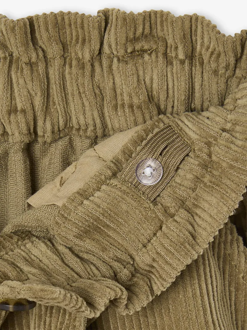 Vertbaudet Mädchen Paperbag-Rock, Olivgrün, – Produktbild 4 von 4