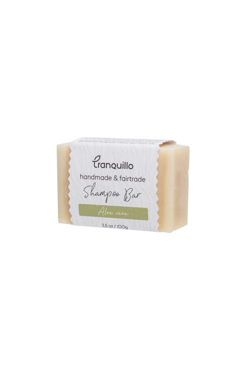 Tranquillo Shampoo Bar ALOE VERA 100 g - creme – Produktbild 1 von 2