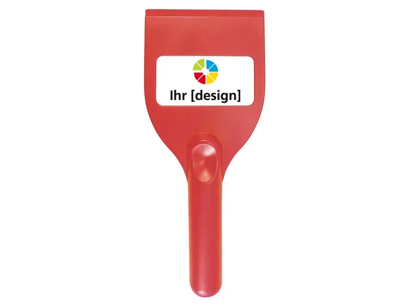 Eiskratzer 'Polar' inkl. 4-farbigem Aufdruck, rot – Produktbild 1 von 1