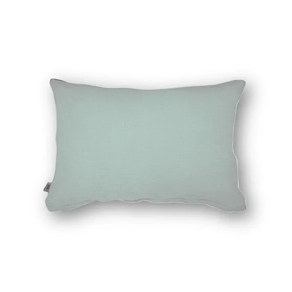Hutch&Putch Hutch&Putch Musselin Kopfkissenbezug 100% Bio-Baumwolle, Aquamarine, – Produktbild 1 von 4