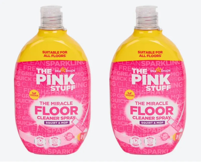 The Pink Stuff Flur- und Bodenreiniger Floor Cleaner 2 x 750 ml Fussbodenreiniger (2-St) – Produktbild 1 von 1