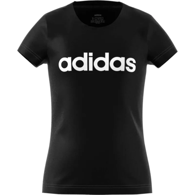 Adidas T-Shirt adidas Essentials Linear, Schwarz, – Produktbild 1 von 1