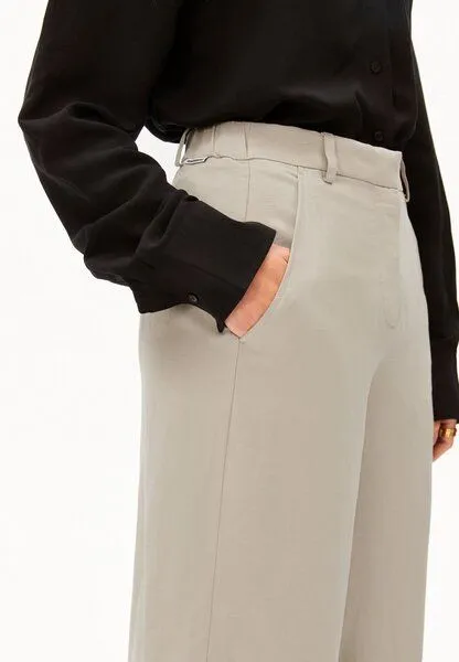 ARMEDANGELS ARMEDANGELS CAARUNUS LINO Damen Webhose aus Leinen-Mix, Sandstone, – Produktbild 3 von 4