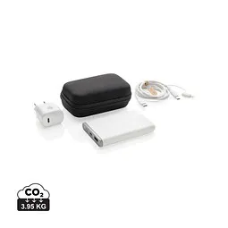 XD Collection XD Collection Surge 3-tlg. 20W Type-C Ladeset aus RCS recyceltem PET – Produktbild 1 von 1