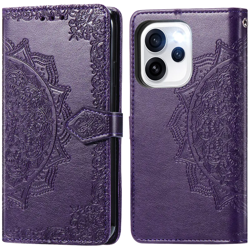 imoshion imoshion Mandala Klapphülle für das Oppo Reno15 F (5G), Lila, – Produktbild 1 von 1