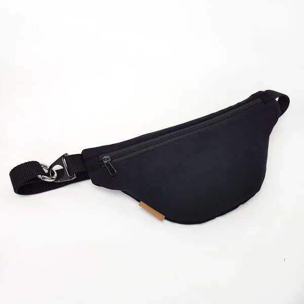 Bridge&Tunnel Bridge&Tunnel Hipbag Denim, All black, – Produktbild 4 von 4